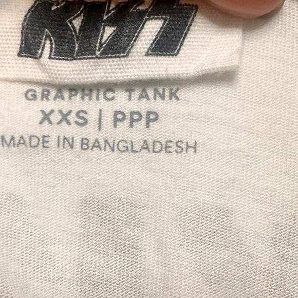 KISS Graphic Tank Women’s Size XXS Rock & Roll - Picture 3 of 4